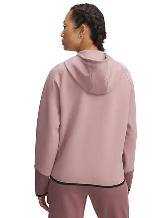 UNDER ARMOUR | Veste à capuche pour femme UA Unstoppable Fleece avec zip intégral | beere